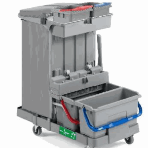 Καρότσι πολλαπλών χρήσεων ALPHA 1104 ΓΚΡΙ με DUO PRO KIT, με καπάκι + σακούλα ΓΚΡΙ