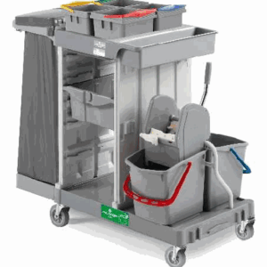 ΚΑΡΟΤΣΙ ALPHA 5109 ΓΚΡΙ, ΡΟΔΕΣ 125mm