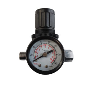 ΡΥΘΜΙΣΤΗΣ ΠΙΕΣΗΣ ΑΕΡΑ ΜΕ ΜΑΝΟΜΕΤΡΟ INP BLACK 27033