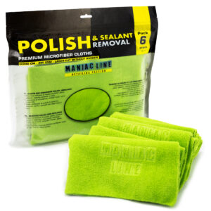 ΠΕΤΣΕΤΑ MANIAC POLISH & SEALANT REMOVAL TOWEL ιδανική για αλοιφές, κεριά, σφραγιστικά και κεραμικές επιστρώσεις 60x40 ΣΕΤ 6 ΤΕΜ