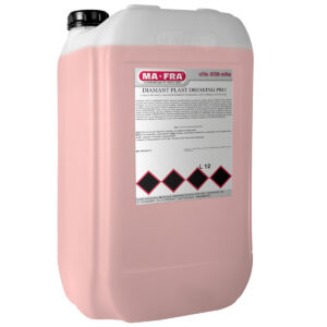 DIAMANT PLAST DRESSING PRO Γαλάκτωμα συντήρησης πλαστικών και δερμάτων με κερί καρναούμπα 12Lt