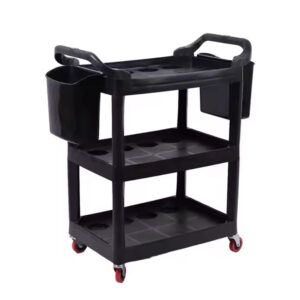 ΕΡΓΑΛΕΙΟΦΟΡΟΣ ΜΑΥΡΟΣ ΜΕ 2 ΠΛΑΙΝΕΣ ΘΗΚΕΣ (80020)