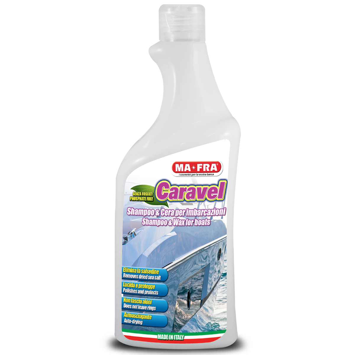 CARAVEL 750ML Καθαριστικό για Fiberglass, Neoprene, Hypalon, ξύλο