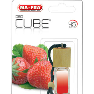 DEO CUBE STRAWBERRY Κρεμαστό Αρωματικό Αυτοκινήτου
