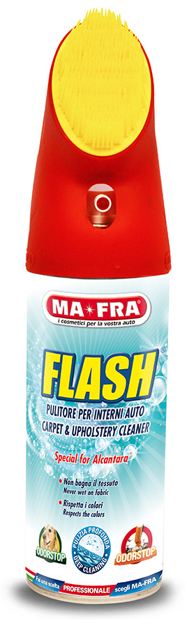 FLASH Αφρός για στεγνό καθάρισμα υφασμάτων 400ml