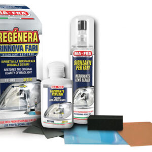 REGENERA HEADLIGHT RESTORATION KIT Σετ επαναφοράς θαμπωμένων φαναριών