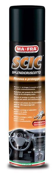SCIC ORANGE Γυαλιστικό Ταμπλό Αντιχαρακτικό 600ml