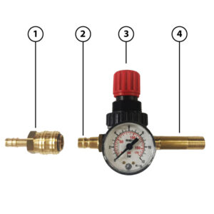 ΡΥΘΜΙΣΤΗΣ ΑΕΡΟΣ ΑΦΡΟΠΟΙΗΤΗ LZI ΚΙΤ 4 ΤΕΜΑΧΙΩΝ