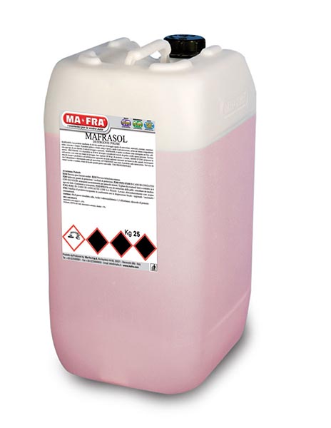 MAFRASOL Καθαριστικό Πρόπλυσης με υψηλή γυαλάδα 25 Kg