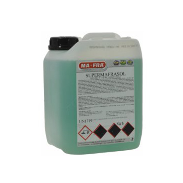 SUPERMAFRASOL Ισχυρό καθαριστικό πρόπλυσης-ζαντών και κινητήρα 6kg